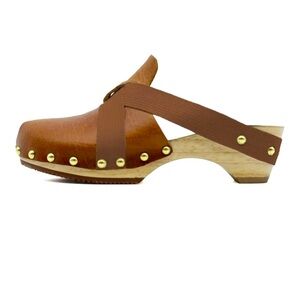 New Jax & Bard Beatrice Women's Tan Leather Shoes Size 36 Made in USA